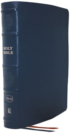 9780785289074 Single Column Reference Bible Comfort Print