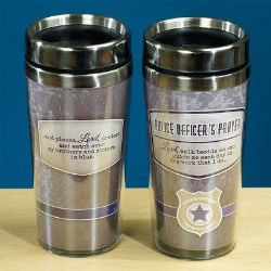 095177567616 Police Officers Travel Tumbler