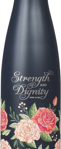 1220000322769 Strength And Dignity Stainless Steel Water Bottle