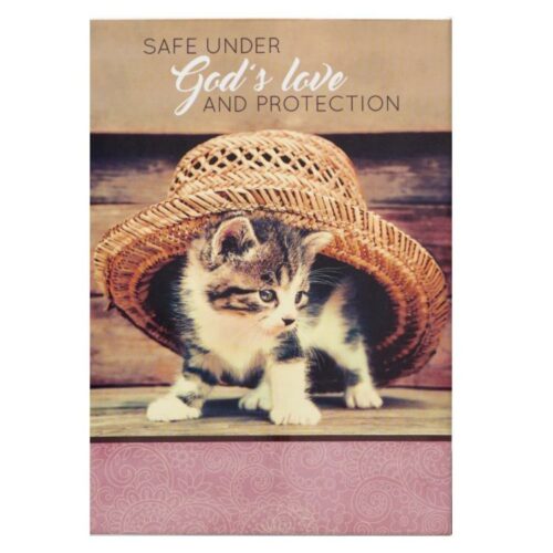 6006937143425 Safe Under Gods Love Pet Notepad