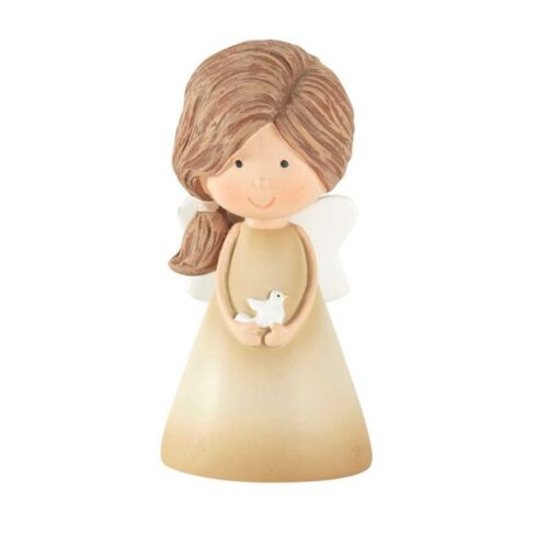 603799115247 Angel Figure With Dove Resin (Figurine)