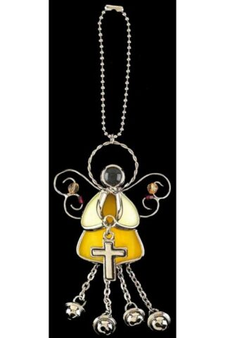 603799131483 Angel With Cross Shine Chime