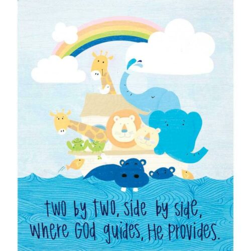 603799317269 Noahs Ark Two By Two (Plaque)