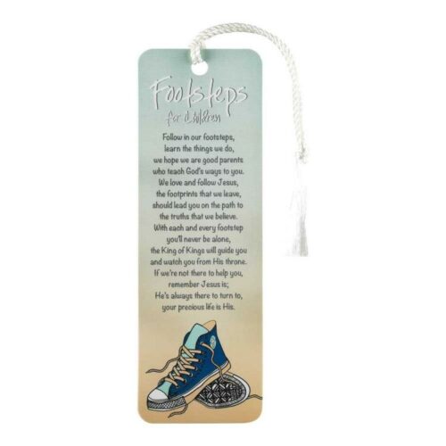 603799339629 Footsteps For Children Tassel Bookmark