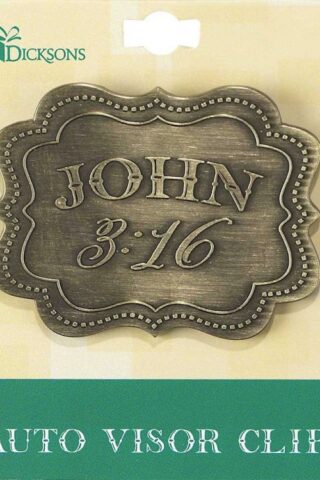 603799538442 John 3:16 Visor Clip