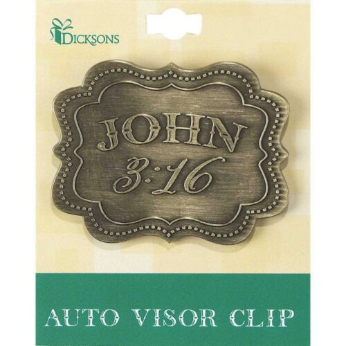 603799538442 John 3:16 Visor Clip