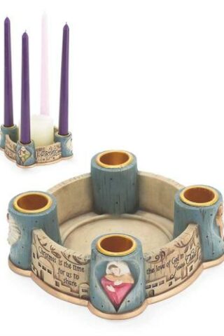 603799546126 I Believe Advent Candleholder