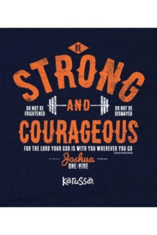 612978320310 Strong And Courageous (3T (3 years) T-Shirt)