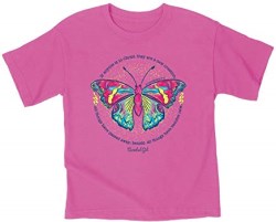 612978499696 Butterfly Cherished Girl Kidz (Large T-Shirt)