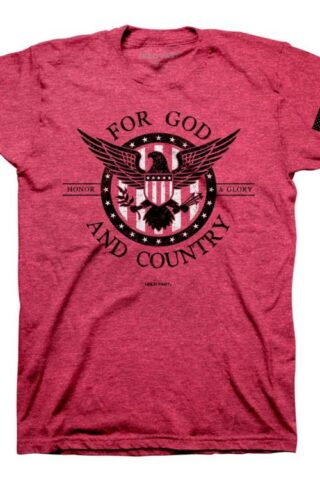 612978528334 Hold Fast For God And Country (Small T-Shirt)