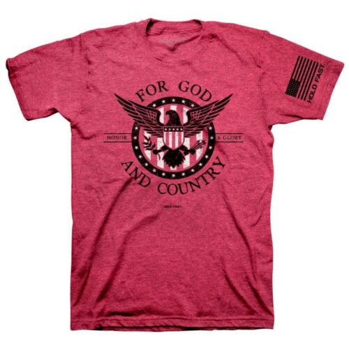 612978528341 Hold Fast For God And Country (Medium T-Shirt)