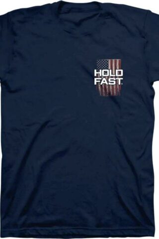 612978579244 Hold Fast Antique Flag (Large T-Shirt)