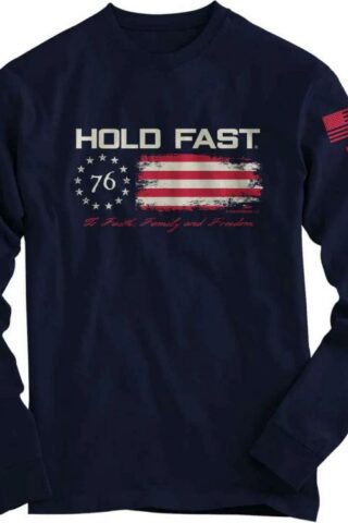 612978579589 Hold Fast 70 Six Flag Long Sleeve (Small T-Shirt)