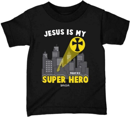 612978595732 Kerusso Kids Jesus Is My Super Hero (Medium T-Shirt)