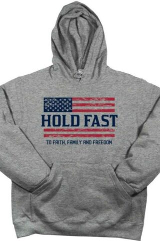 612978597743 Hold Fast 2 Color Flag Hooded