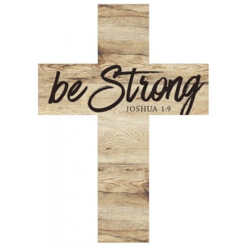 656200305737 Be Strong Mini Stick Cross