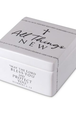 667665402626 All Things New Keepsake Box Numbers 6:24