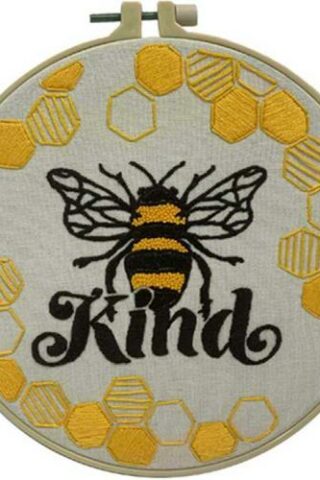 788200603114 Embroidery Kit Bee Kind