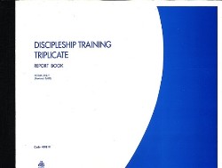 9780805480580 Discipleship Training Triplicate Report Book