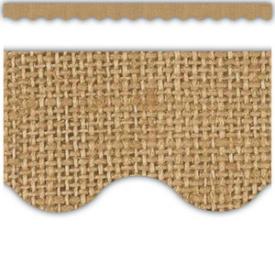 0088231935520 Burlap Scalloped Border Trim