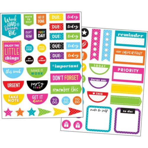 088231981954 Colorful Planner Stickers