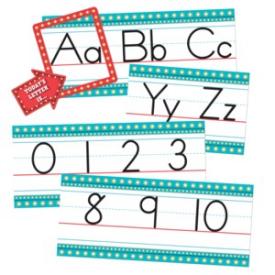 0088231935483 Marquee Alphabet Line Bulletin Board