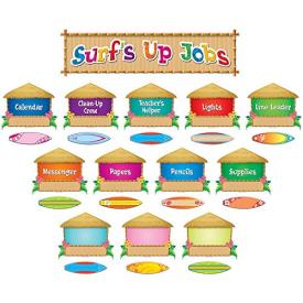 0088231957867 Surfs Up Jobs Mini Bulletin Board