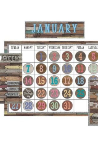 0088231988557 Home Sweet Classroom Calendar Bulletin Board