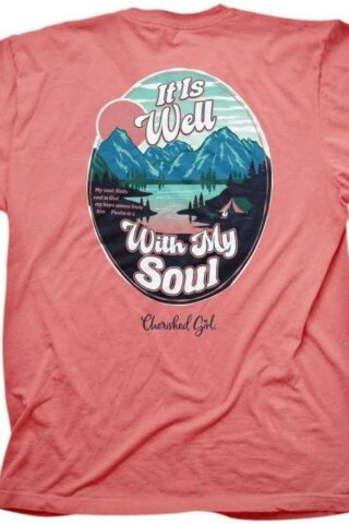 612978586235 Cherished Girl It Is Well Oval (3XL T-Shirt)