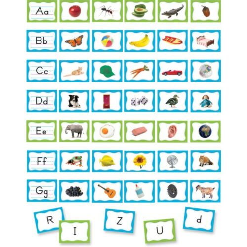 0088231908524 Alphabet Pocket Chart Cards