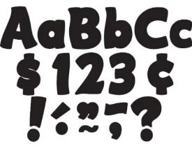 0088231954538 Black Funtastic Font Letters Combo Pack