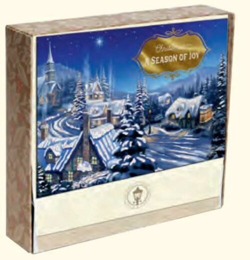 081983746208 Season Of Joy Thomas Kinkade Box Of 18