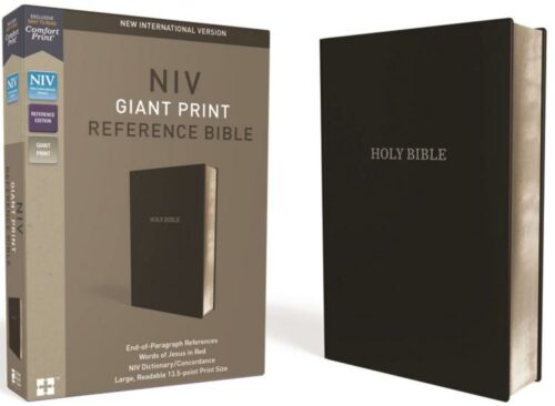 9780310449454 Reference Bible Giant Print Comfort Print