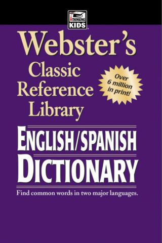 9780769615905 Websters English Spanish Dictionary (Revised)