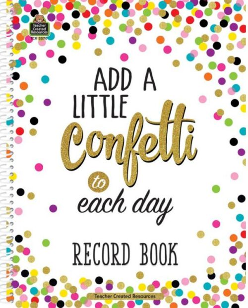 9781420635706 Confetti Record Book