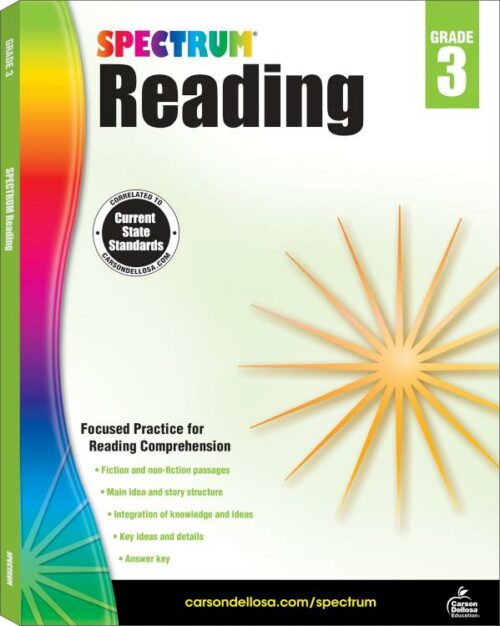 9781483812168 Spectrum Reading Workbook Grade 3