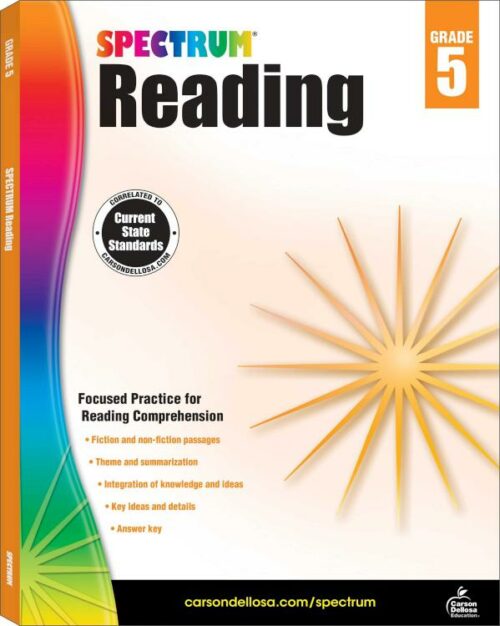 9781483812182 Spectrum Reading Workbook Grade 5