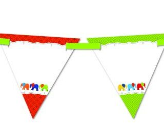 9781483817521 Parade Of Elephants Banner