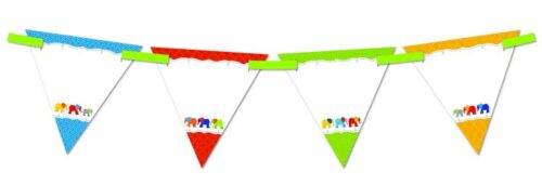 9781483817521 Parade Of Elephants Banner