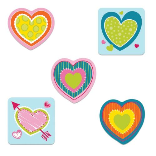 9781483828534 Hearts Mini Cut Outs