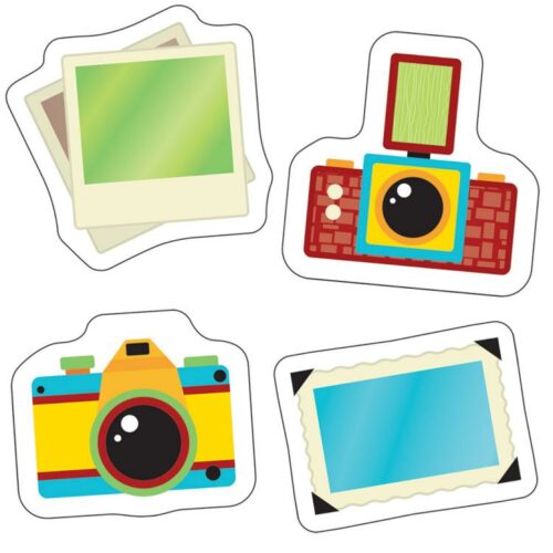 9781483830315 Hipster Cameras And Photos Cut Outs