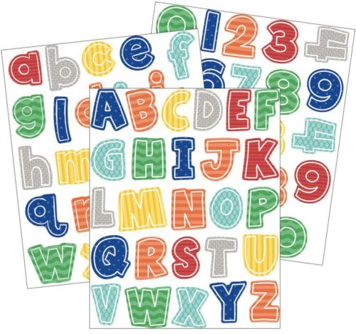 9781483837024 S.S. Discover Letters And Numbers Sticker Pack