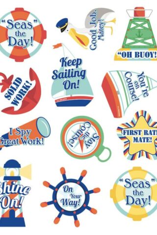 9781483837277 S.S. Discover Motivators Shape Stickers