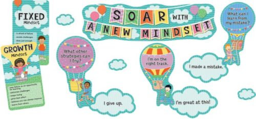 9781483837543 Up And Away Soar With A New Mindset Mini Bulletin Board Set