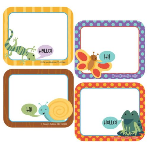 9781483842462 Nature Explorers Name Tags