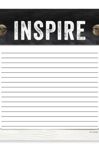 9781483844091 Industrial Chic Shiplap Notepad