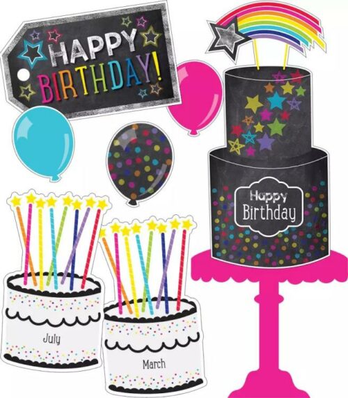 9781483844336 Stars Birthday Bulletin Board Set