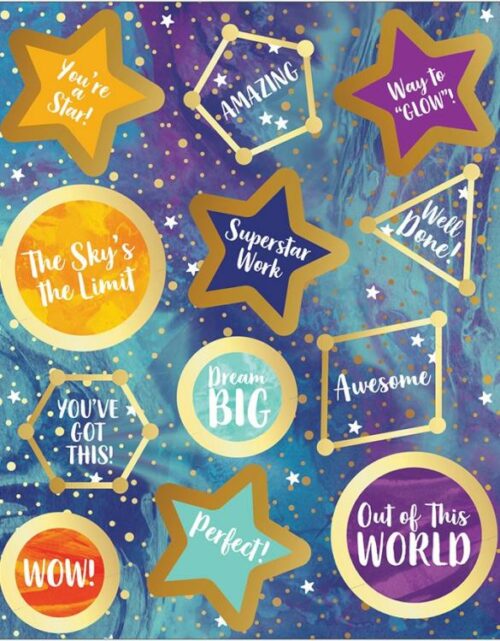 9781483852430 Galaxy Motivators Motivational Stickers