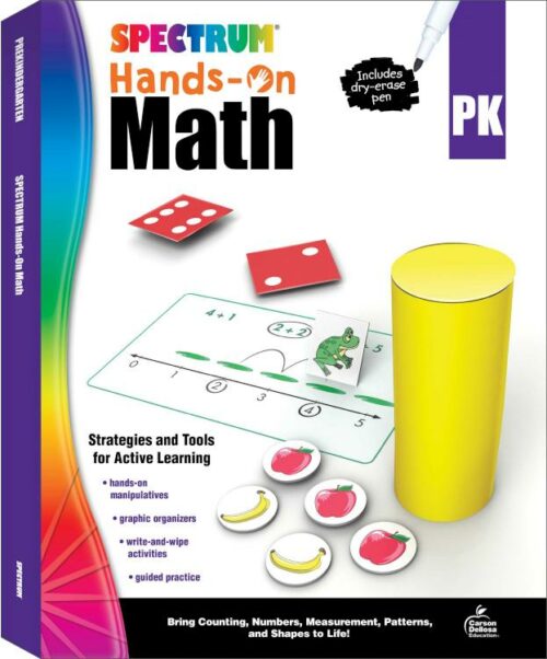 9781483857633 Spectrum Hands On Math Grade PK