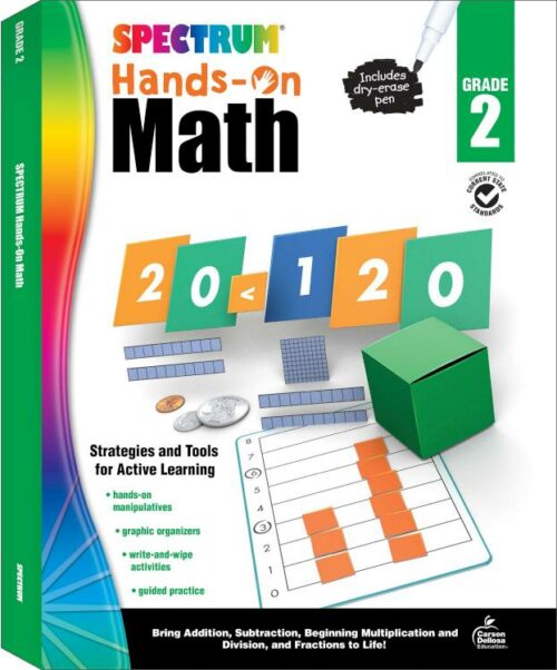 9781483857664 Spectrum Hands On Math Grade 2